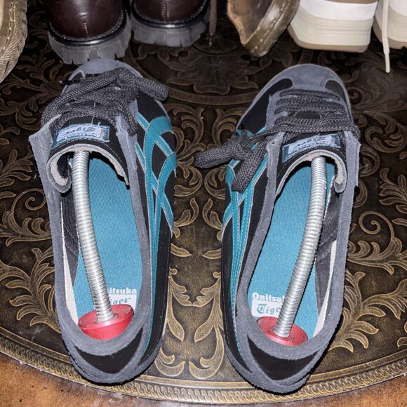 ASICS Onitsuka Tiger Mexico 66 Soccer Shoes Size 10 EUC 44 Black Shaded Spruce main image 8